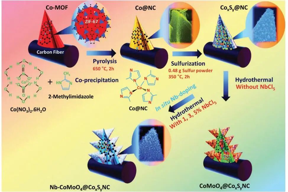 ​延世大学Small：Nb-CMO4@CxSyNC电极助力FQSCs