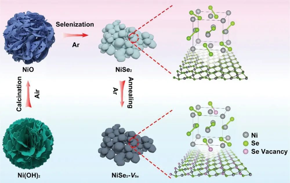 ​苏大/柏林工大Adv. Sci.：NiSe2-Vse高效的电催化氧气转化为过氧化氢