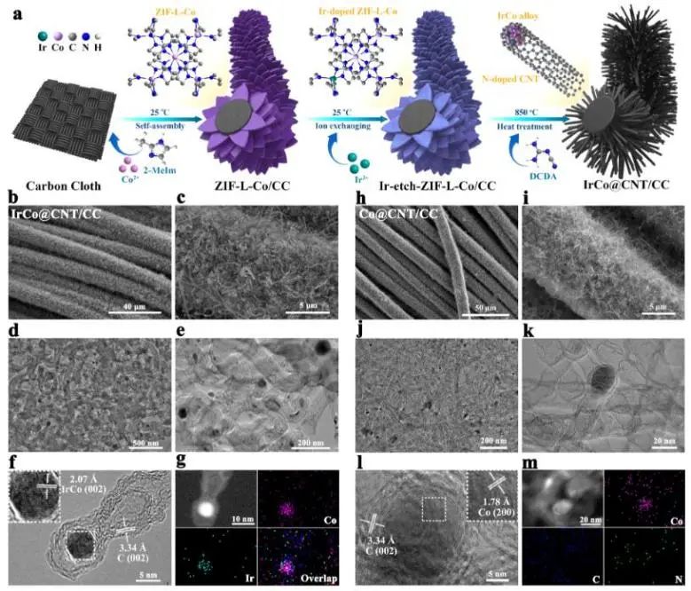 ​华工/温大ACS Catalysis：碳纳米管包覆IrCo纳米粒子，实现高效稳定酸性水分解