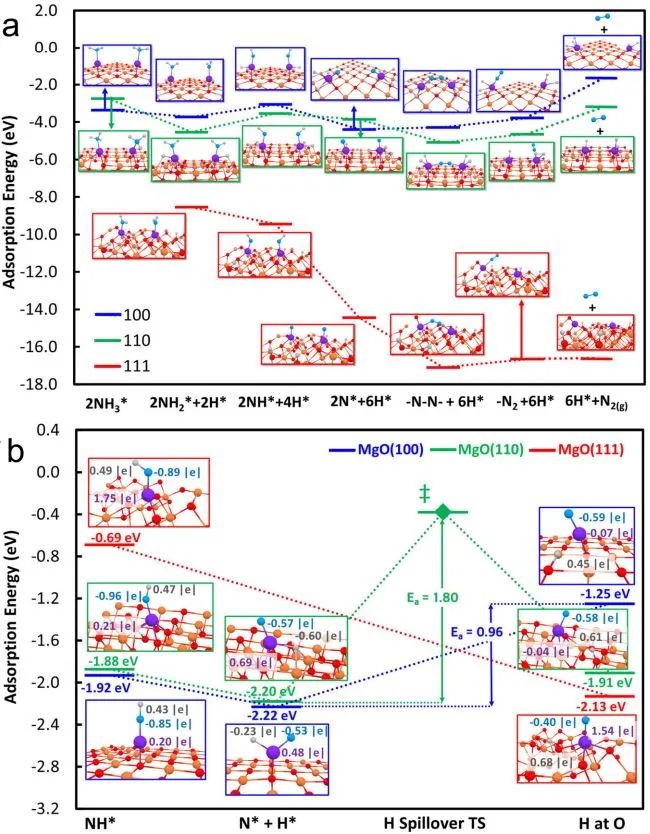 Nature子刊：用于高效氨分解的Ru/MgO(111)催化剂