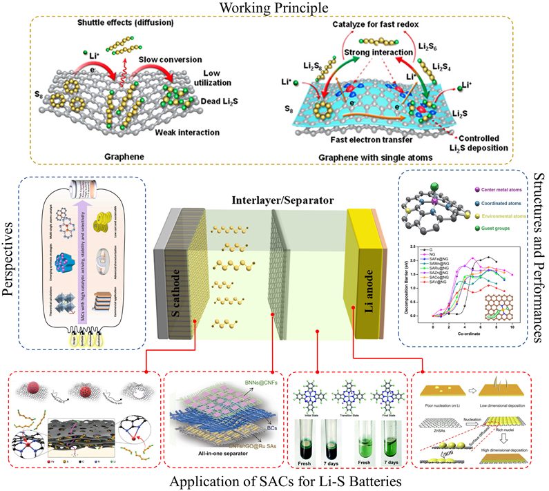 深大EnSM综述：单原子催化剂在锂硫电池中的基础研究、应用及发展前景