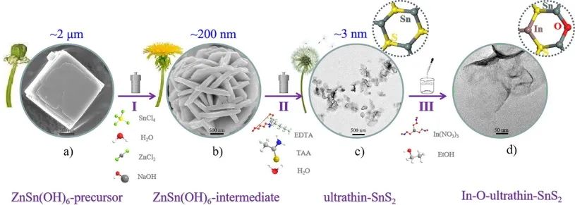 中科院刘立成Chem. Eng. J.: 调控In-O-ultrathin-SnS2纳米片促进高效CO2电还原