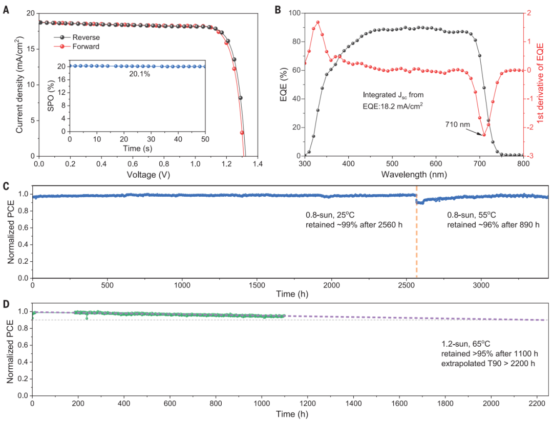 新纪录！钙钛矿最新Science！