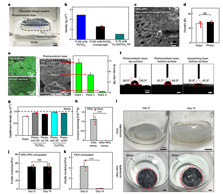 Nature Nanotechnology里程碑突破！光催化产氢，实现大规模应用！