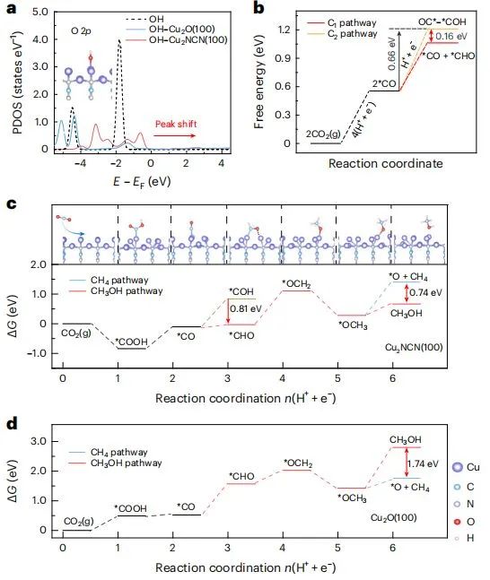 黄富强/王家成/郑耿锋Nature Catalysis：离域态诱导选择性键断裂，促进Cu2NCN高效电催化CO2转化为甲醇