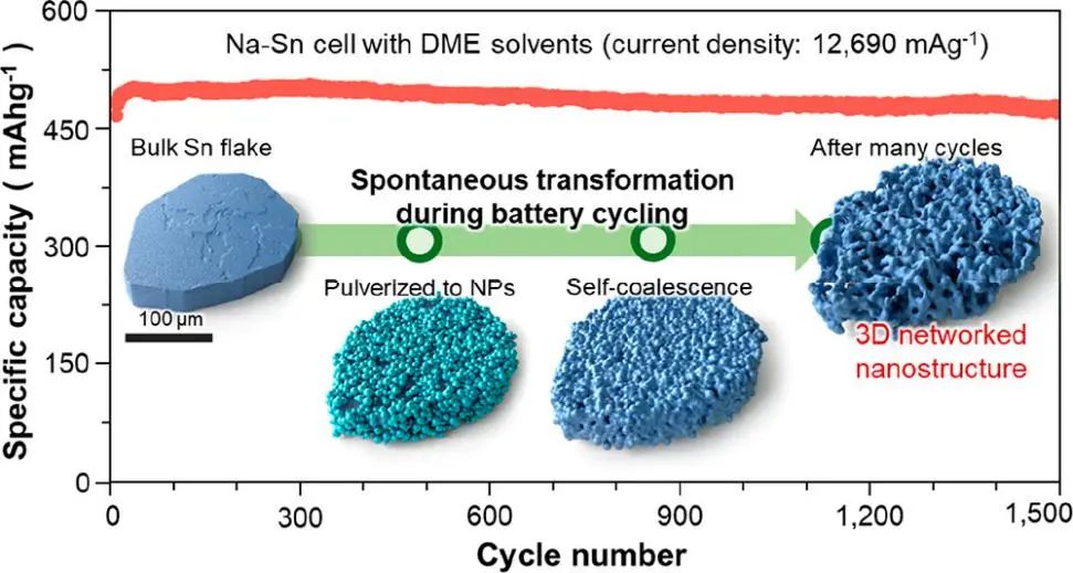 Nano Lett.：粉状纳米粒子自组装实现大容量、长寿命和超快充电的钠离子电池