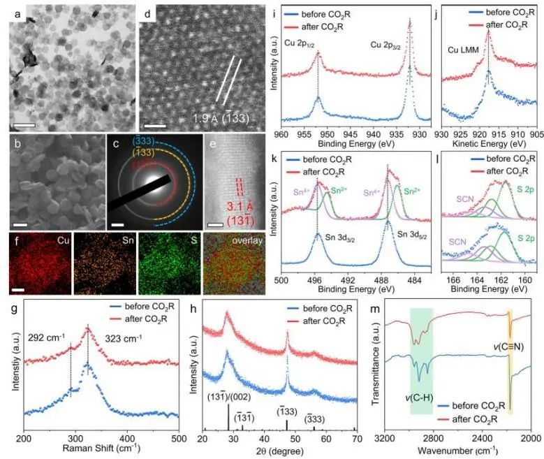 ​Nano Letters：调控双金属硫化物上的配体，实现高效电还原CO2制甲酸