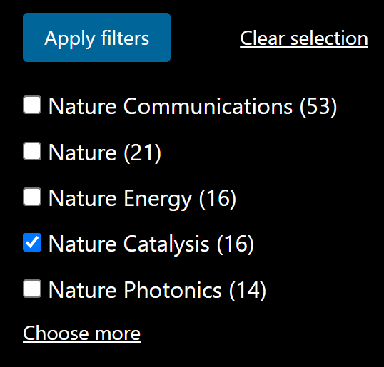 超燃！他发表第16篇Nature Catalysis，第36篇JACS！