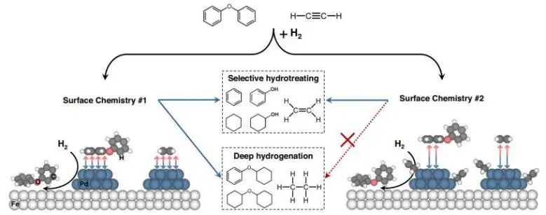 ​Nature子刊：引入类均相配体，抑制Pd基多相催化剂上有机物深度加氢