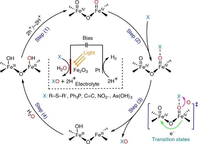 章宇超/陈春城/赵进才Nature Catalysis：加点水，让α-Fe2O3实现对多种物质的氧化