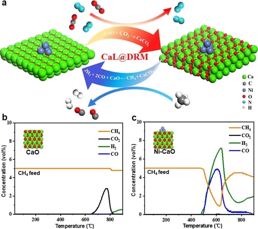 胡军/龚学庆Nature子刊：Ni-CaO催化剂上CO2捕获与原位转化协同作用