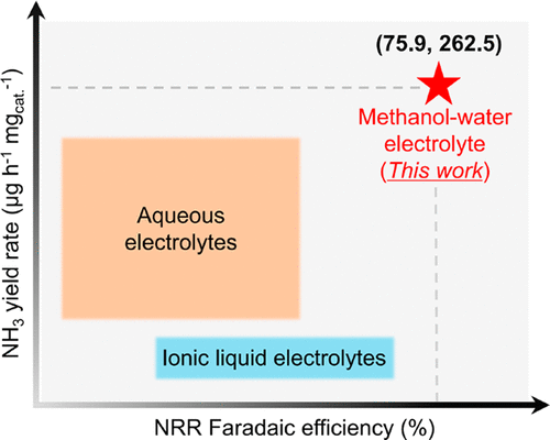 NRR最新进展！于畅/邱介山团队甲醇介导电合成氨，实现破纪录的FE与氨产率！