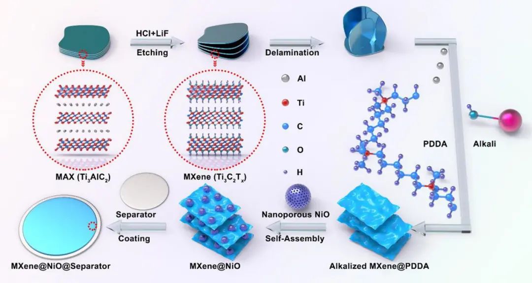 山大冯金奎ACS Nano: 亲锌MXene/多孔氧化物隔膜实现高度可逆Zn负极