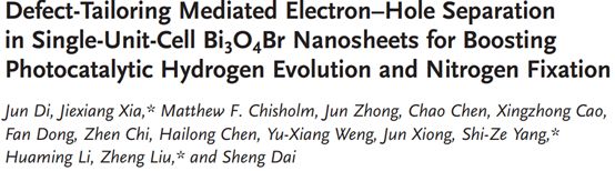 【顶刊速递】CO2电还原、非晶OER催化剂、光催化氢析出和固氮反应、CO选择性甲烷化、单原子催化剂