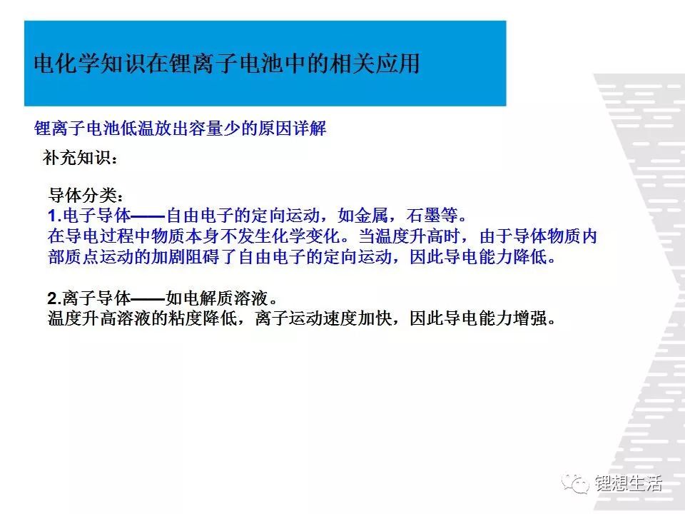 【专业干货】电化学知识在锂离子电池中的相关应用