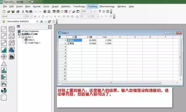 SigmaPlot制图：柱状图制作实例讲解教程带你快速入门