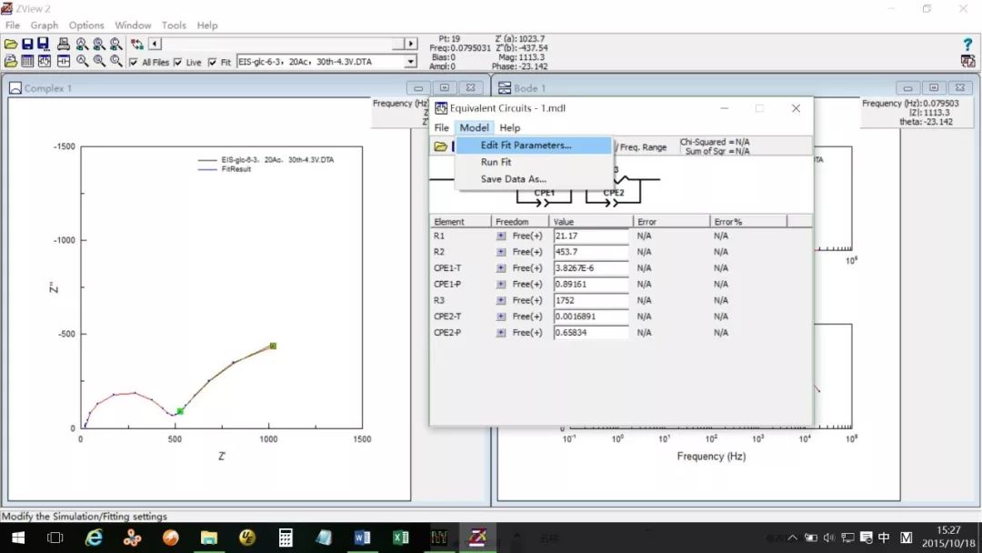 【表征】Zview软件拟合EIS阻抗基础入门教程