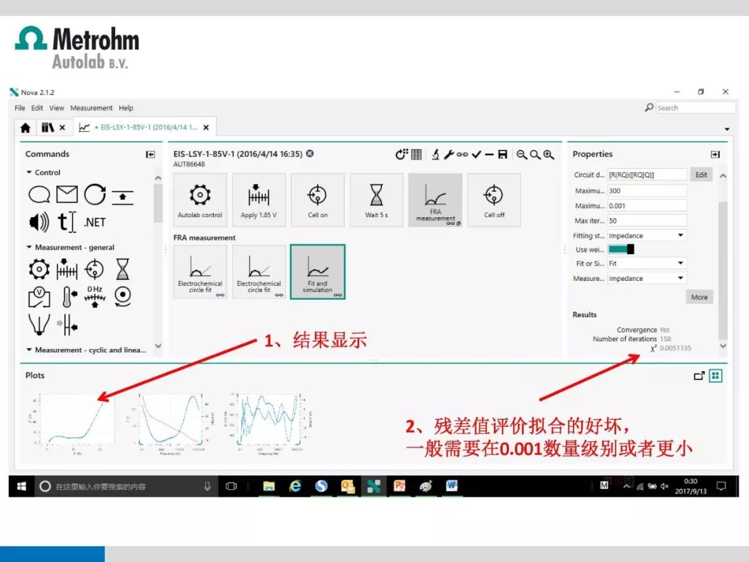 【干货】如何用NOVA软件进行电化学阻抗谱（EIS）拟合