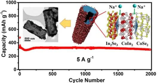 颜清宇/陈俊松ACS Nano：In2Se3-CoIn2-CoSe2异质结构中双边界面助力高速可逆钠储存