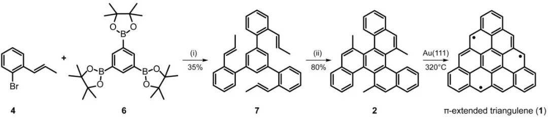 Pascal Ruffieux&冯新亮JACS ---π-扩展三角烯的合成、表征与计算