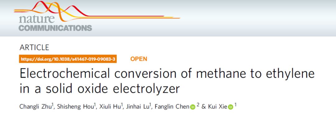 福建物构所谢奎Nat. Commun. 热电耦合催化CH4/CO2制烯烃新途径