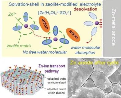 周豪慎AM: 神奇的沸石分子筛膜降低水分活性，让水系锌电池更长寿！