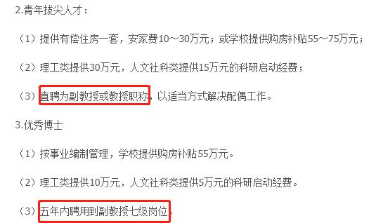 博士发表2篇以上高水平论文，可直聘为副教授或教授？