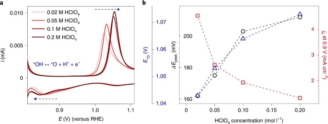 最新Nature Catalysis：电解质对Pt(111)上ORR动力学的影响