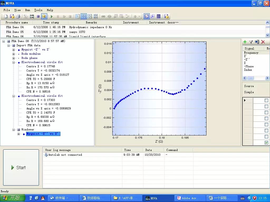 【表征】NOVA阻抗（EIS）拟合详细图文教程