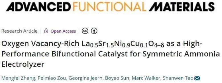 催化顶刊集锦：Angew./JACS/AFM/ACS Catal./Small等最新成果