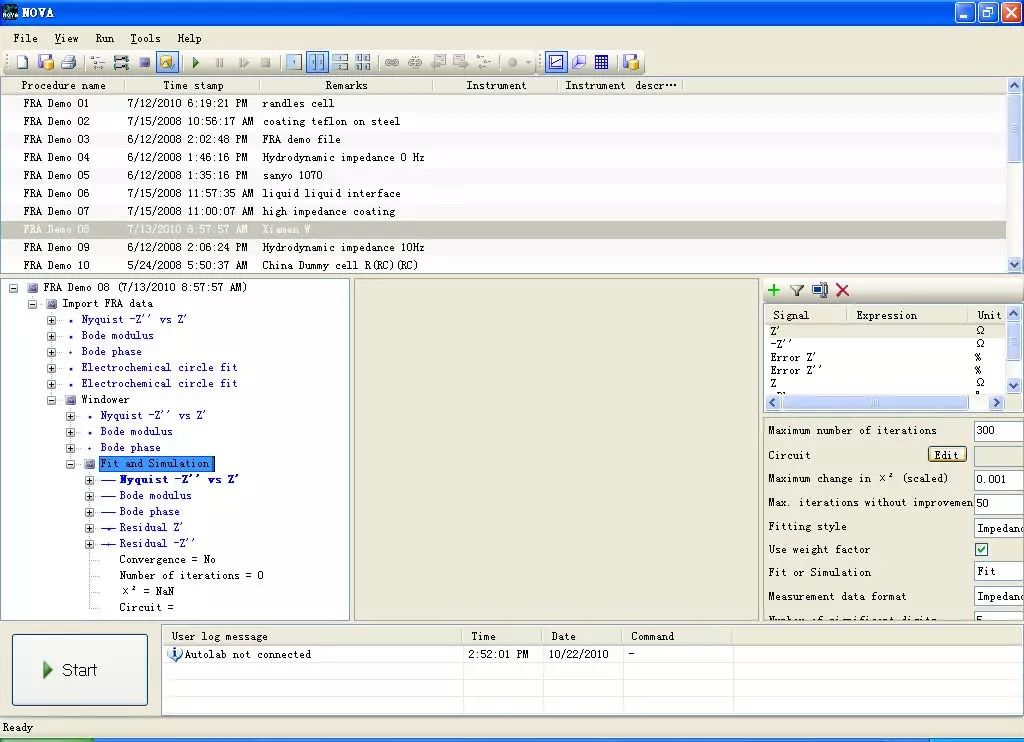 【表征】NOVA阻抗（EIS）拟合详细图文教程