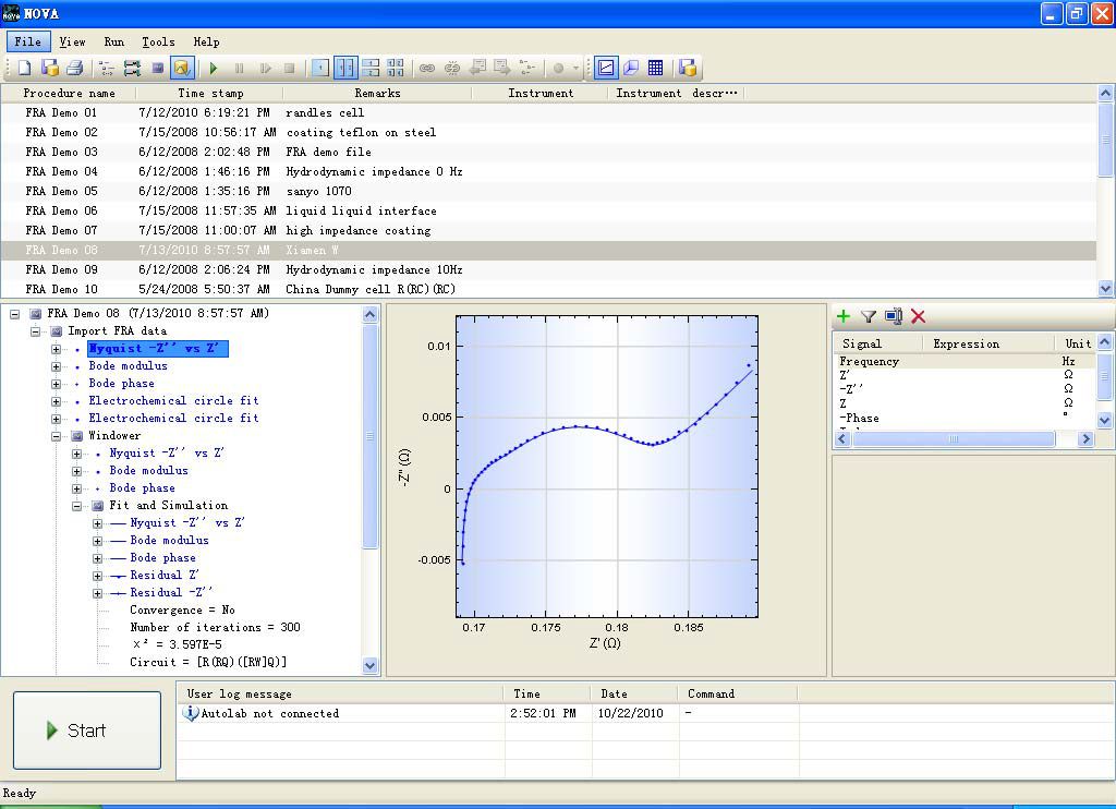【表征】NOVA阻抗（EIS）拟合详细图文教程