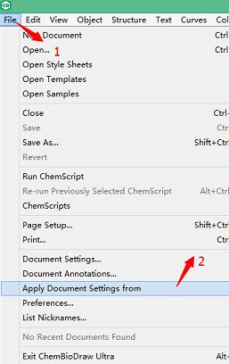 【实用技巧】ChemDraw如何使用统一的绘图模板