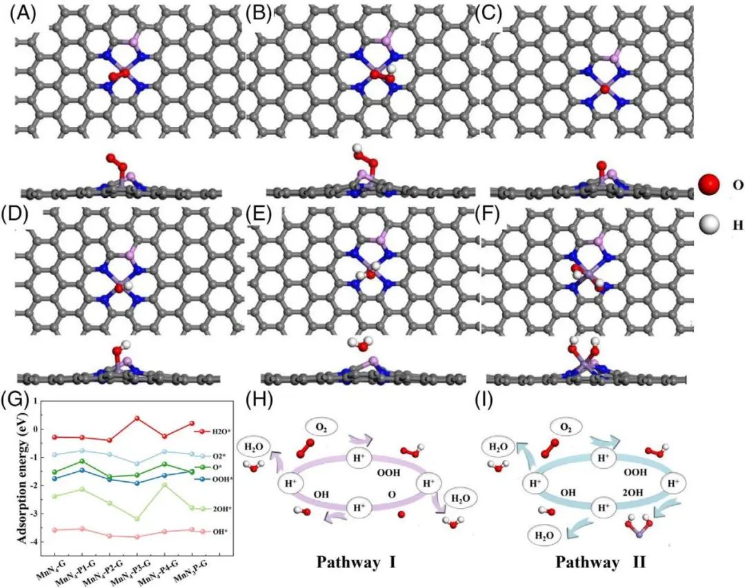 【纯计算】SusMat.：理论计算阐明P对锰和氮掺杂石墨烯催化剂在促进氧还原中的作用