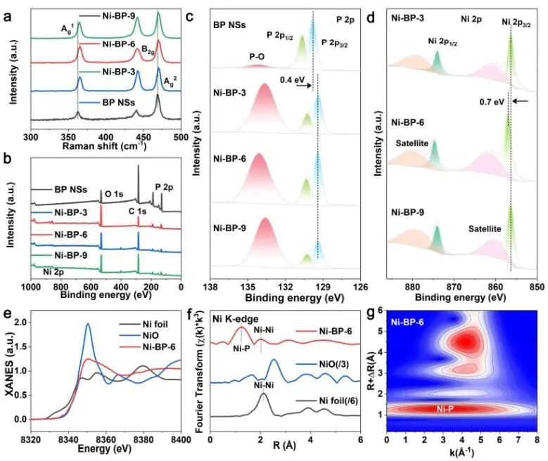 戴正飞/瞿永泉Nano-Micro Letters：低含量Ni共价键合黑磷纳米片，实现电子重分布用于高效水分解