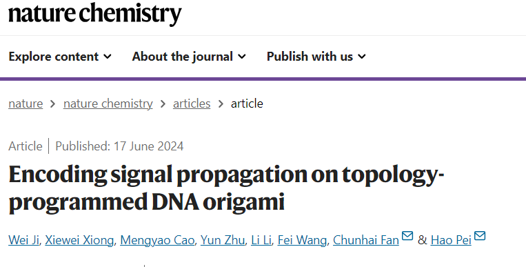 被院士称为“美丽的误会”！华东师大，最新Nature Chemistry，再解顶级难题!