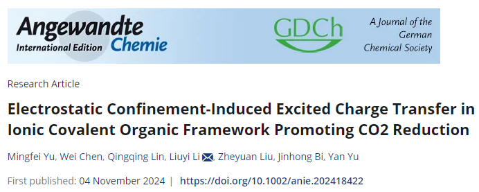 静电约束，提升催化性能！福州大学，最新Angew！