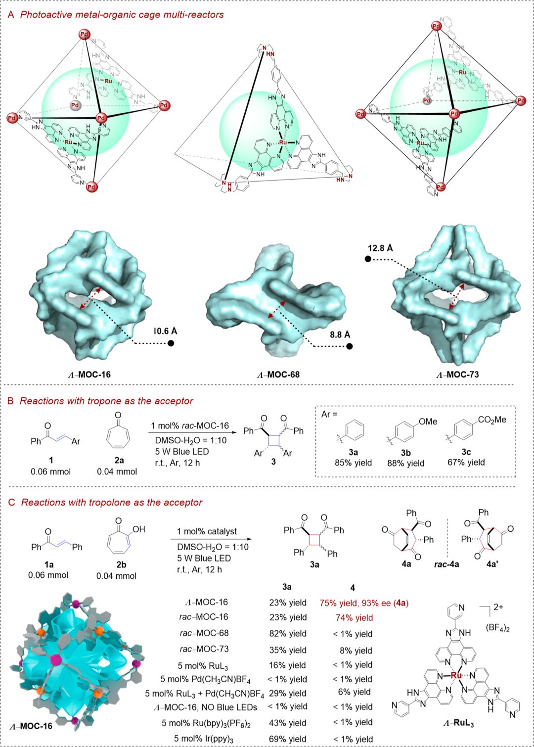 笼状光催化剂！中山大学「国家杰青」苏成勇，新发JACS！